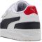 PUMA Shuffle Downtown Lo Sneaker mit Klettverschluss Kinder 03 - PUMA white/new navy/for all time red 29