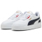 PUMA Shuffle Downtown Lo Sneaker Kinder 03 - PUMA white/new navy/for all time red 36