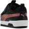 PUMA Multiflex 2 Glitz FS Sneaker mit Klettverschluss Mädchen 01 - PUMA black/rose gold 35