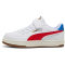 PUMA Caven 2.0 Retro AC+ Sneaker mit Klettverschluss Kinder 01 - PUMA white/for all time red/gum 30