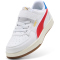 PUMA Caven 2.0 Retro AC+ Sneaker mit Klettverschluss Kinder 01 - PUMA white/for all time red/gum 30