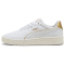 PUMA Court Lally DayINight Sneaker Damen 01 - PUMA white/PUMA white/PUMA gold 38
