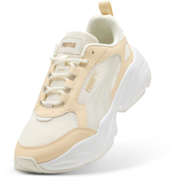 PUMA Cassia 2.0 Plateau Sneaker Damen 04 - warm white/vapor gray/canvas 36