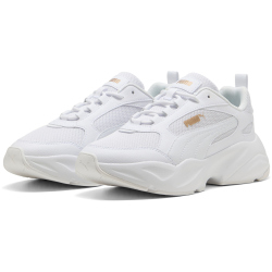 PUMA Cassia 2.0 Plateau Sneaker Damen 02 - PUMA white/PUMA gold/PUMA white 37