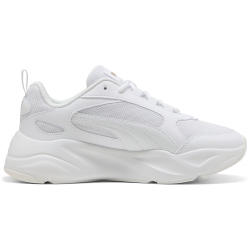 PUMA Cassia 2.0 Plateau Sneaker Damen 02 - PUMA white/PUMA gold/PUMA white 37