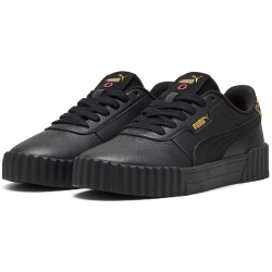 PUMA Carina 3.0 Animal Flair Sneaker Damen 02 - PUMA black/PUMA gold 37