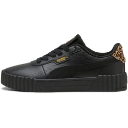 PUMA Carina 3.0 Animal Flair Sneaker Damen 02 - PUMA black/PUMA gold 37