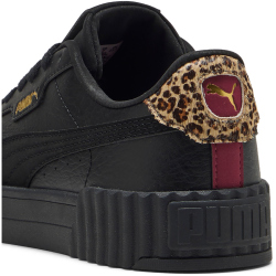 PUMA Carina 3.0 Animal Flair Sneaker Damen 02 - PUMA black/PUMA gold 37