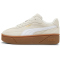 PUMA Club II Era Suede Plateau Sneaker Damen 02 - vapor gray/puma white 38