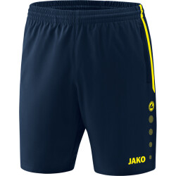 JAKO Competition 2.0 Shorts marine/neongelb S