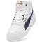 PUMA Shuffle Downtown Mid Sneaker 03 - PUMA white/PUMA navy/PUMA gold 38