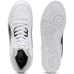 PUMA Shuffle Downtown Mid Sneaker 01 - PUMA white/PUMA black/PUMA gold 38