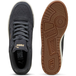 PUMA Shuffle Downtown Suede Sneaker 04 - dusky gray/puma black/puma gold 37