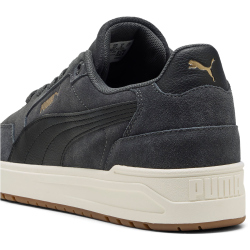 PUMA Shuffle Downtown Suede Sneaker 04 - dusky gray/puma black/puma gold 37