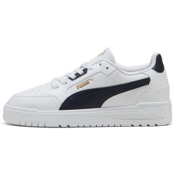 PUMA Shuffle Downtown Sneaker 04 - PUMA white/new navy/PUMA gold 39