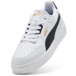 PUMA Shuffle Downtown Sneaker 04 - PUMA white/new navy/PUMA gold 39