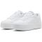 PUMA Rebound Femme Low Plateau Sneaker Damen 01 - PUMA white/vapor gray 38