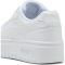 PUMA Rebound Femme Low Plateau Sneaker Damen 01 - PUMA white/vapor gray 38