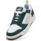 PUMA Rebound V6 Low Suede Sneaker 05 - green terrain/alpine snow/puma white 38