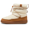 PUMA Snowbae Suede Winterstiefel Damen 02 - frosted ivory/caramel latte 38