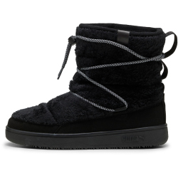 PUMA Snowbae Suede Winterstiefel Damen 01 - PUMA black/flat dark gray 38