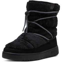 PUMA Snowbae Suede Winterstiefel Damen 01 - PUMA black/flat dark gray 38