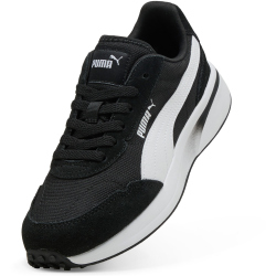 PUMA R78 Glance Sneaker Damen 08 - PUMA black/PUMA white 40.5