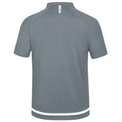 JAKO Striker 2.0 Poloshirt steingrau/weiß M