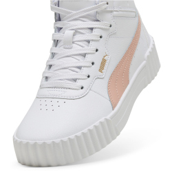 PUMA Carina 3.0 Mid Sneaker Damen 06 - PUMA white/rose quartz/PUMA gold 37
