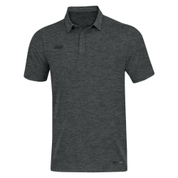 JAKO Premium Poloshirt anthrazit meliert 3XL