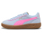 PUMA Club Klassika Suede Sneaker Damen 08 - haute tropic/pink pixel/puma gold 38
