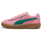 PUMA Club Klassika Suede Sneaker Damen 07 - pinkscape/wild green/puma gold 38