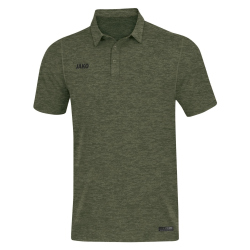 JAKO Premium Poloshirt khaki meliert 3XL