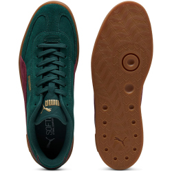 PUMA Club II Era Suede Sneaker 12 - green terrain/ruby shimmer 38