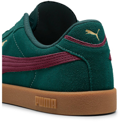PUMA Club II Era Suede Sneaker 12 - green terrain/ruby shimmer 38