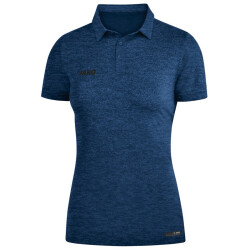 JAKO Premium Poloshirt marine meliert 42 (Damen)