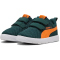 PUMA Courtflex V3 Mesh Baby-Sneaker 09 - green terrain/orange glo 20