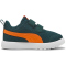 PUMA Courtflex V3 Mesh Baby-Sneaker 09 - green terrain/orange glo 21