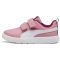 PUMA Courtflex V3 Sneaker mit Klettverschluss Kinder 15 - poised pink/puma white/berry 28