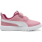 PUMA Courtflex V3 Sneaker mit Klettverschluss Kinder 15 - poised pink/puma white/berry 28