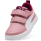 PUMA Courtflex V3 Sneaker mit Klettverschluss Kinder 15 - poised pink/puma white/berry 28