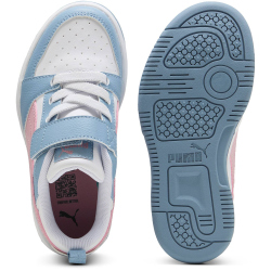 PUMA Rebound V6 Lo AC+ Sneaker mit Klettverschluss Kinder...