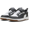 PUMA Rebound V6 Lo AC+ Sneaker mit Klettverschluss Kinder 27 - PUMA white/dusky gray/gum 30