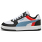 PUMA Caven 2.0 Block Sneaker Kinder 17 - PUMA white/cool blue/PUMA black 37.5
