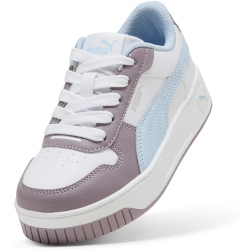 PUMA Carina Street AC Sneaker Mädchen 22 - PUMA white/haute tropic/plum jam 29