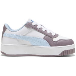 PUMA Carina Street AC Sneaker Mädchen 22 - PUMA white/haute tropic/plum jam 30