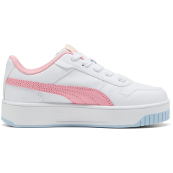 PUMA Carina Street AC Sneaker Mädchen 21 - PUMA white/pinkscape/PUMA silver 32