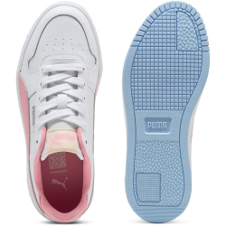 PUMA Carina Street Sneaker Mädchen 21 - PUMA white/pinkscape/PUMA silver 39