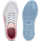 PUMA Carina Street Sneaker Mädchen 21 - PUMA white/pinkscape/PUMA silver 39