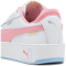 PUMA Carina Street Sneaker Mädchen 21 - PUMA white/pinkscape/PUMA silver 39